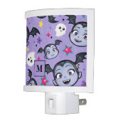 Vampirina | Super Sweet Purple Pattern Night Light (Left)