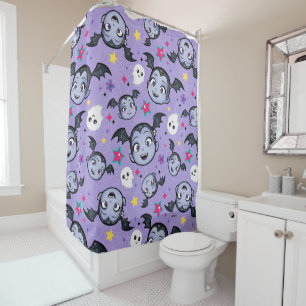Vampirina   Super Sweet Purple Pattern Shower Curtain