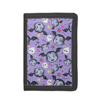 Vampirina | Super Sweet Purple Pattern Trifold Wallet