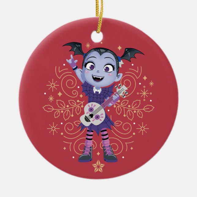 Vampirina | Vamptastic Holiday! Ceramic Ornament (Front)
