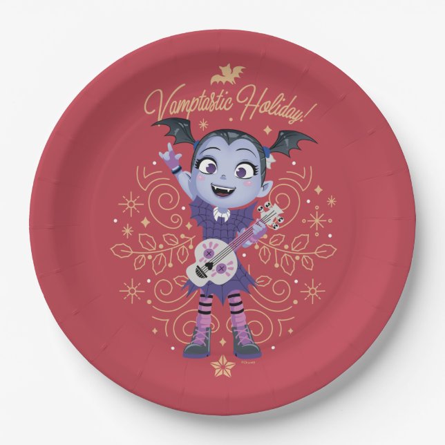Vampirina | Vamptastic Holiday! Paper Plates (Front)