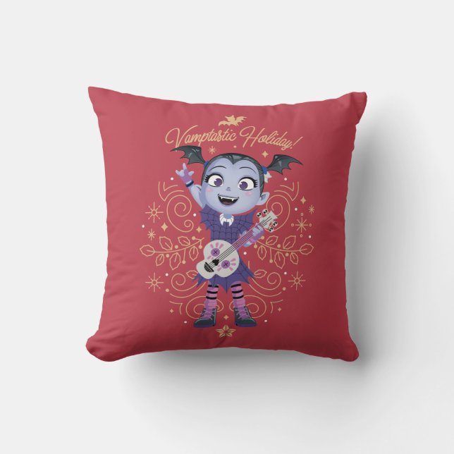 Vampirina | Vamptastic Holiday! Throw Pillow (Front)