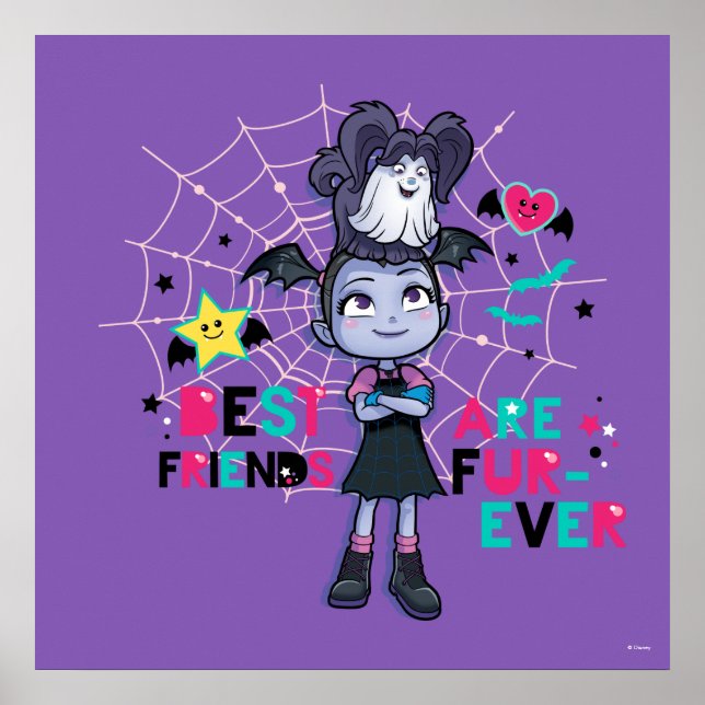 Vampirina & Wolfie | Best Friends are Fur-Ever Poster (Front)