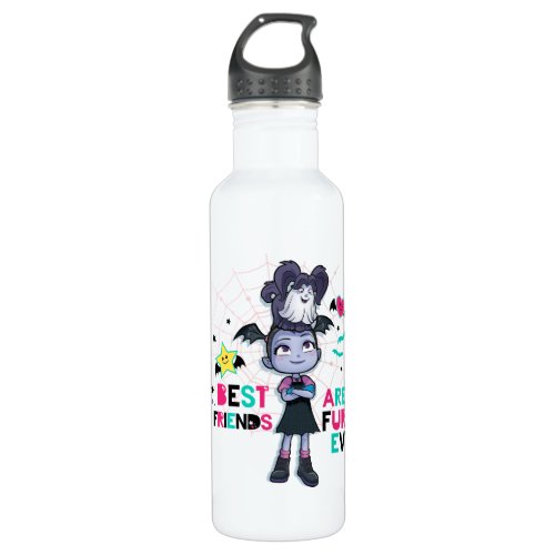 Vampirina  Wolfie  Best Friends are Fur_Ever Stainless Steel Water Bottle