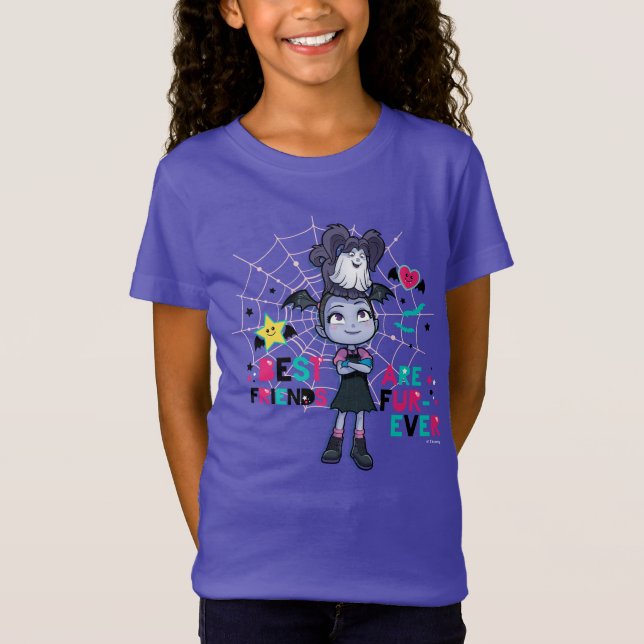 Vampirina & Wolfie | Best Friends are Fur-Ever T-Shirt (Front)