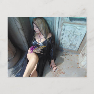 Vamplified Shadows of Reflection Postcard