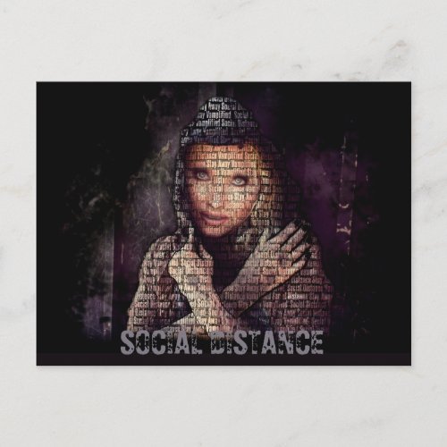 VAMPLIFIED Social Distance Postcard