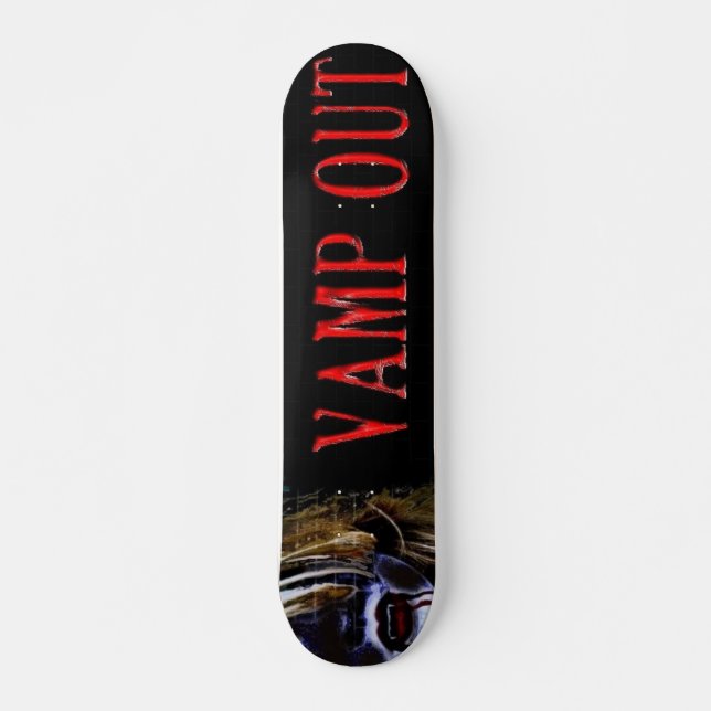 VAMPOUT skateboard Deck (Front)