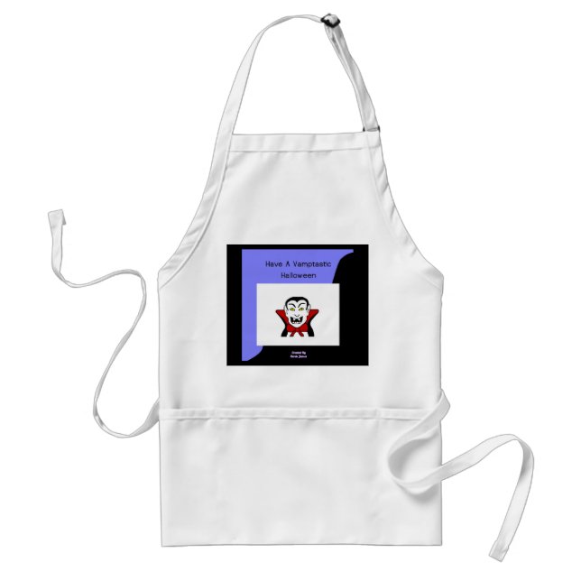 Vamptastic Halloween Apron (Front)