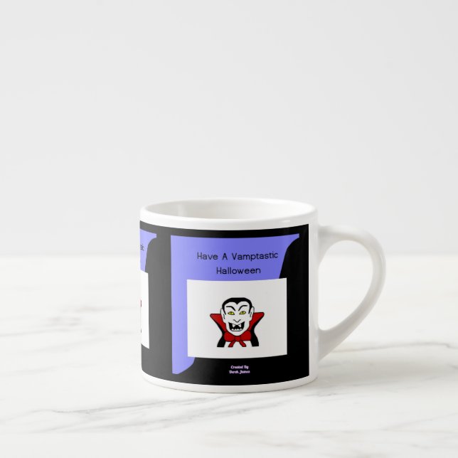 Vamptastic Halloween Espresso Mug (Right)
