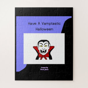 Vamptastic Halloween Puzzle 11" X 14"