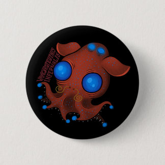 Vampyroteuthis Infernalis (with name) Pinback Button