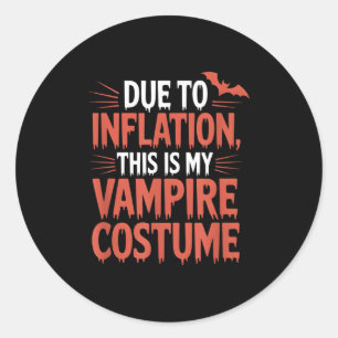 Vamre Costume Classic Round Sticker