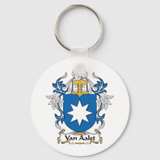 Van Aalst Family Crest Keychain
