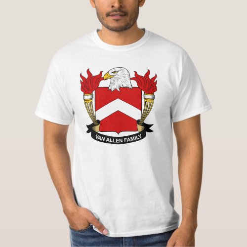 Van Allen Family Crest T_Shirt