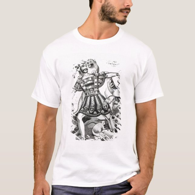 Van Amburgh the Brute Tamer, 1838 T-Shirt (Front)