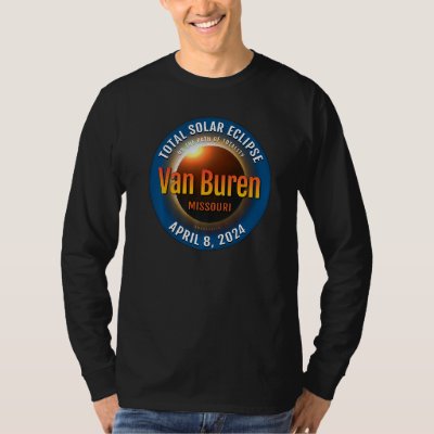 Van Buren Missouri Total Solar Eclipse 2024 3 T-Shirt