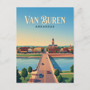 Van Buren USA Postcard
