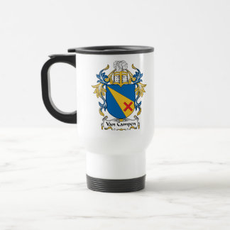 Van Campen Family Crest Travel Mug