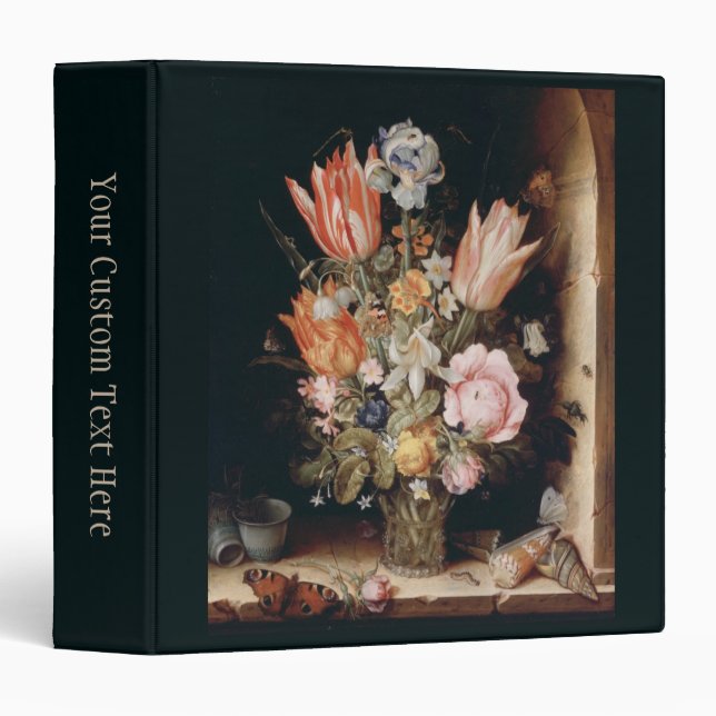 Van den Berghe’s Flowers art binders (Front/Spine)