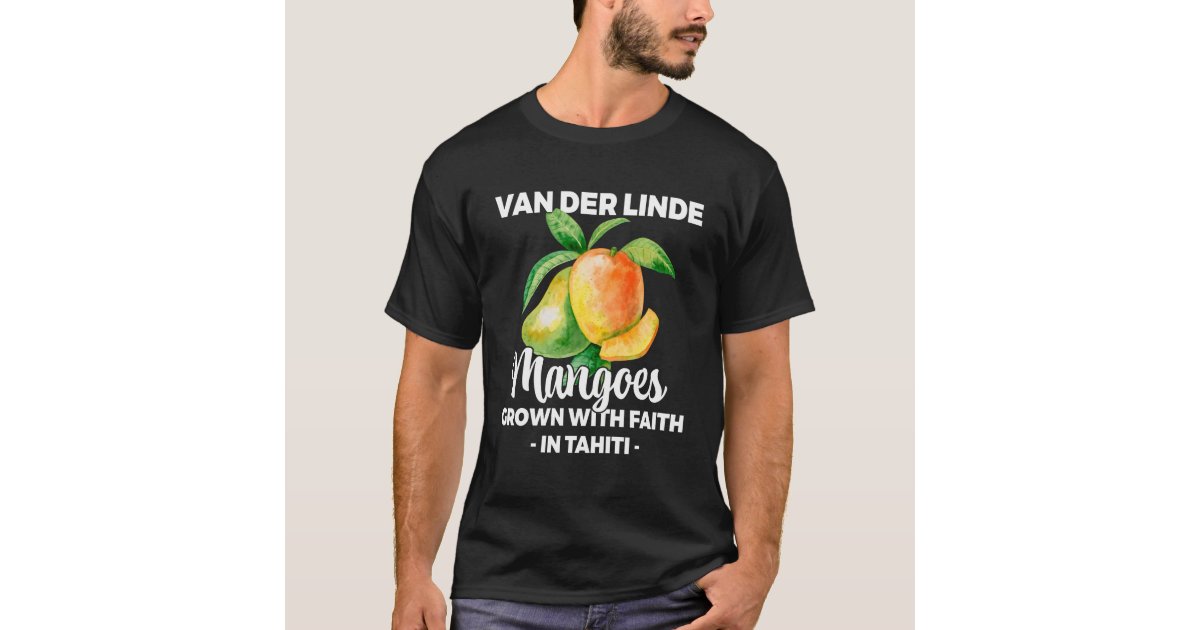 van der linde mangoes t shirt