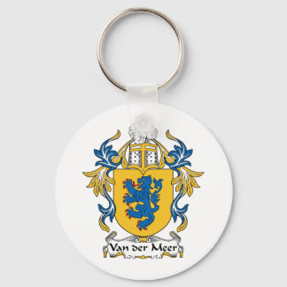 Van der Meer Family Crest Keychain