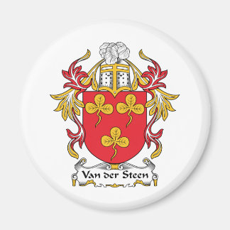 Van der Steen Family Crest Magnet