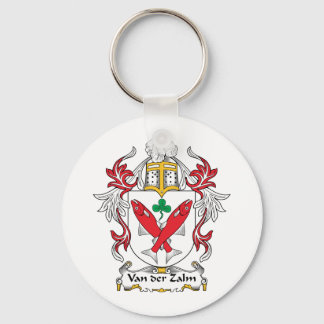 Van der Zalm Family Crest Keychain
