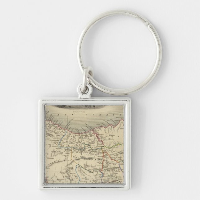 Van Diemen's Island or Tasmania Keychain (Front)