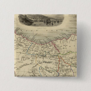 Van Diemen's Island or Tasmania Pinback Button