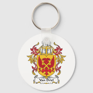Van Driel Family Crest Keychain