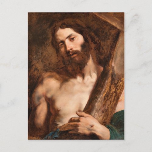 Van Dyck Christ carrying the Cross CC1089 Postcard