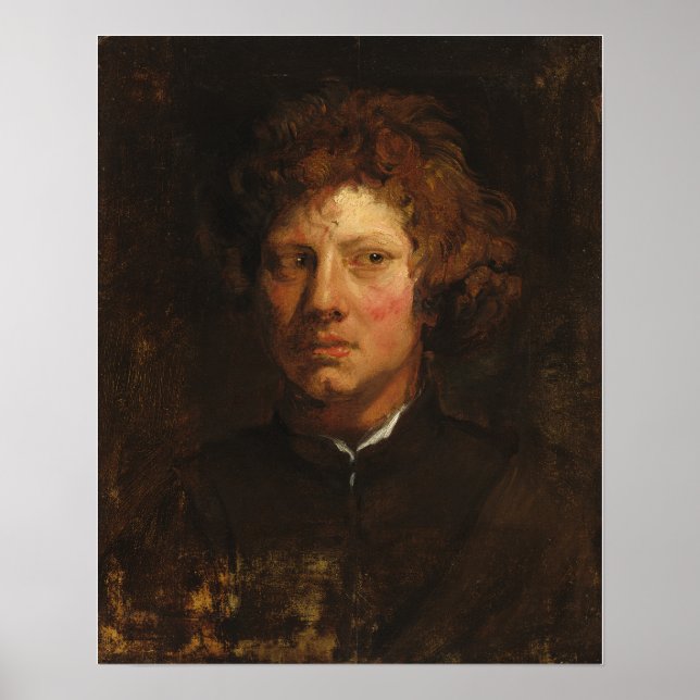Van Dyck - Head Of A Young Man Poster (Front)