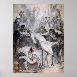 Van Dyck - Martyrdom Of Saint Lawrence Poster