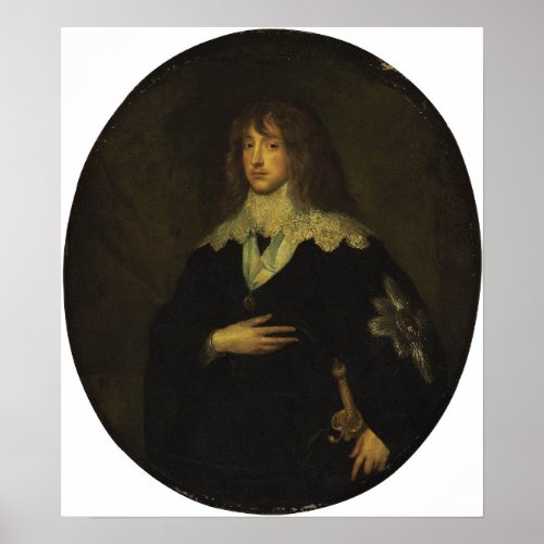 Van Dyck _ Portrait Of Charles Louis Elector Palaâ Poster