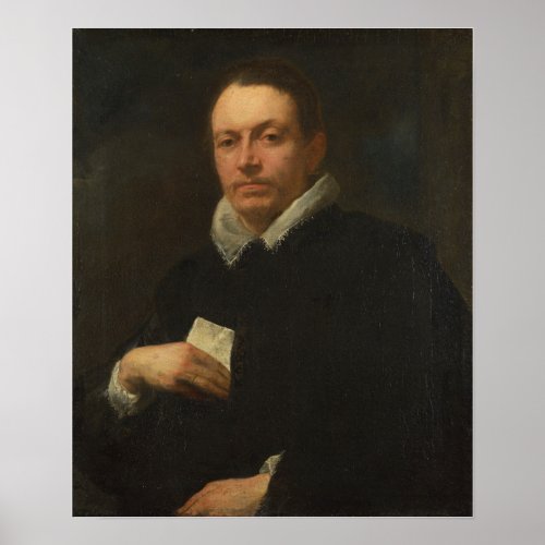 Van Dyck _ Portrait Of Giovanni Battista Cattaneo Poster