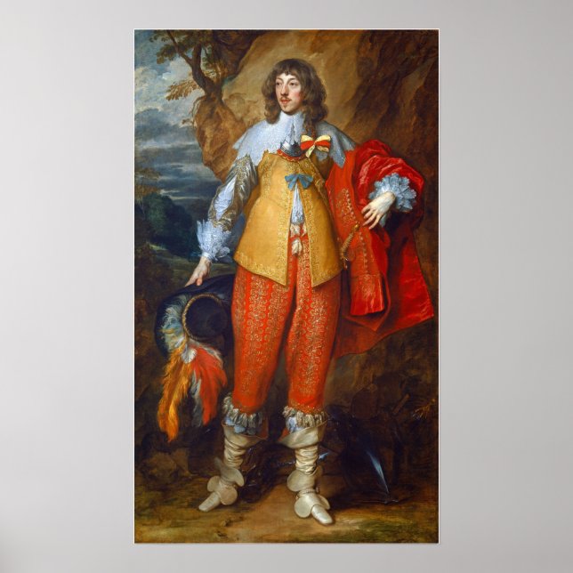 Van Dyck - Portrait Of Henri II De Lorraine Poster (Front)