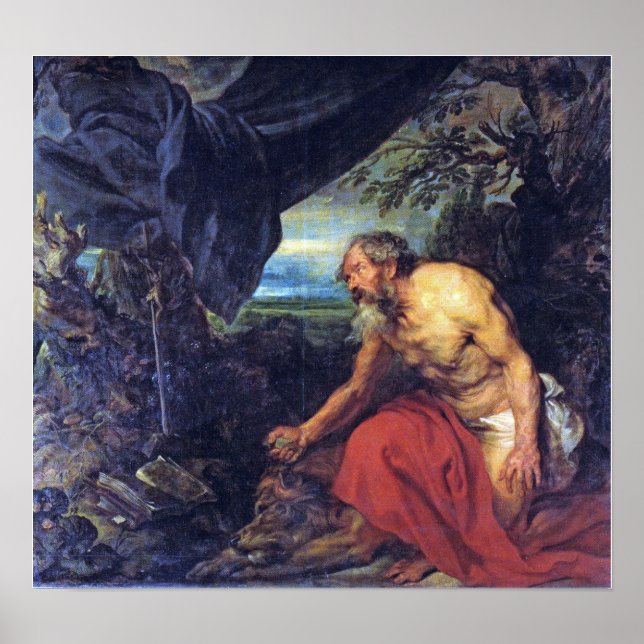 Van Dyck - Saint Jerome Poster (Front)