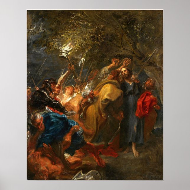 Van Dyck - The Betrayal Of Christ Poster (Front)