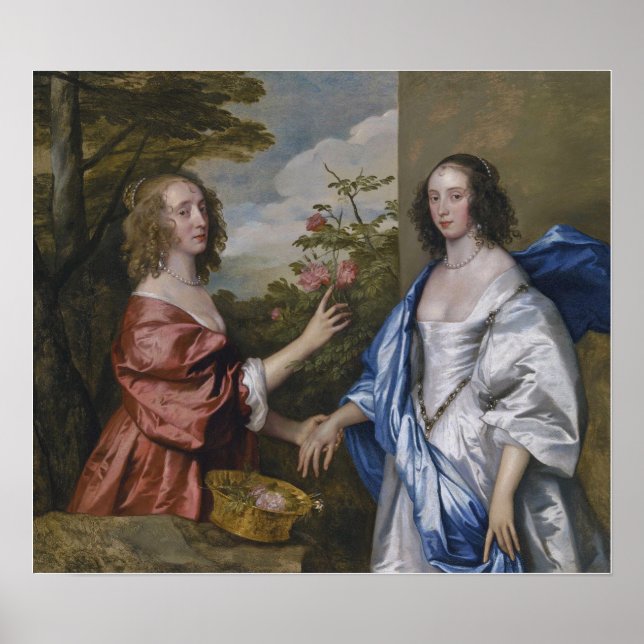 Van Dyck - The Cheeke Sisters Poster (Front)