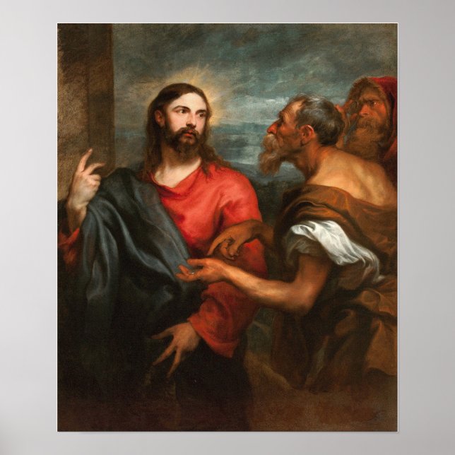 Van Dyck - The Tribute Money Poster (Front)