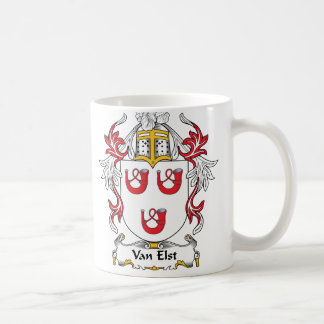 Van Elst Family Crest Coffee Mug