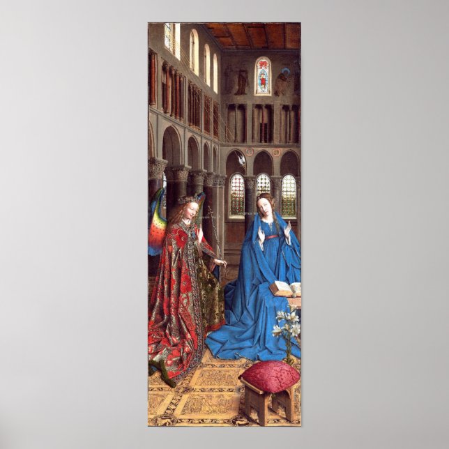 Van Eyck: The Annunciation Poster (Front)