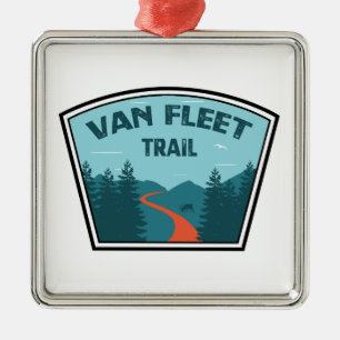 Van Fleet Trail Florida Metal Ornament