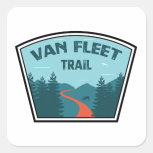 Van Fleet Trail Florida Square Sticker