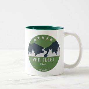 Van Fleet Trail Florida Two-Tone Coffee Mug