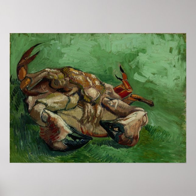 Van Gogh - A Crab On Its Back Poster (Front)
