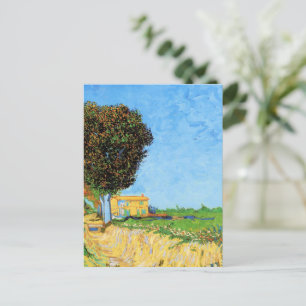 Van Gogh - A Lane Near Arles, Postcard