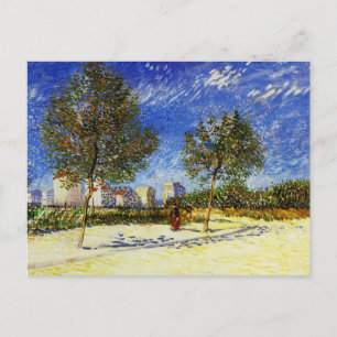Van Gogh - A Suburb of Paris Postcard