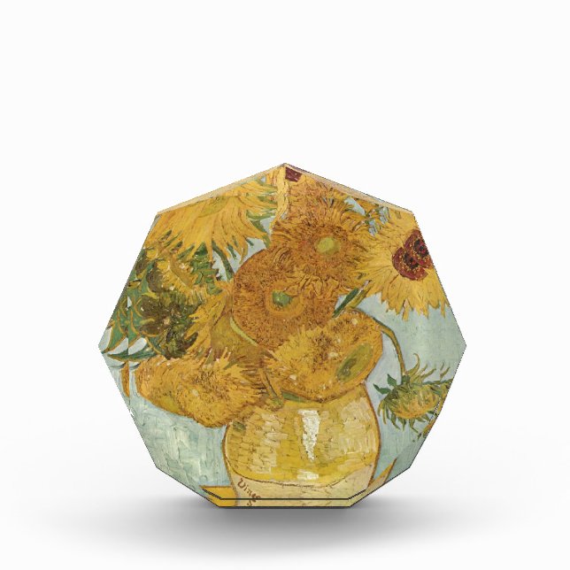 Van Gogh Acrylic Award (Front)